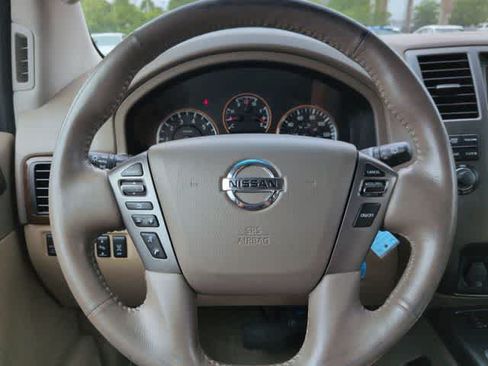 Used 2015 Nissan Armada Platinum w/ 2nd Row Captain Seat Package RWD image 22