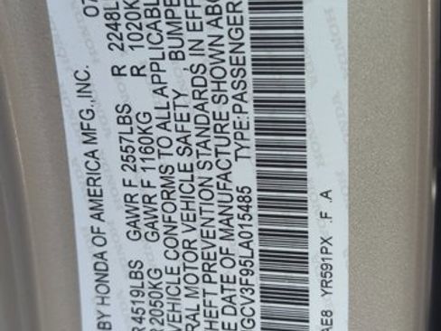 Used 2020 Honda Accord Touring image 29