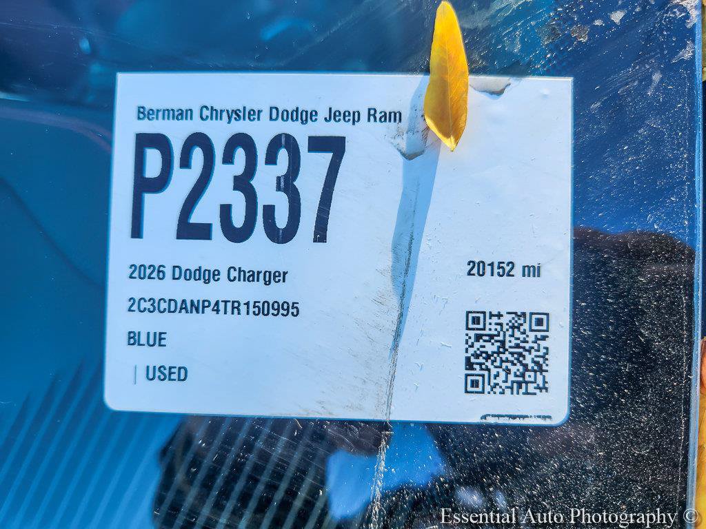 Certified 2026 Dodge Charger R/T AWD/4WD image 28