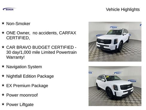 Used 2022 Kia Telluride EX w/ EX Premium Package image 4