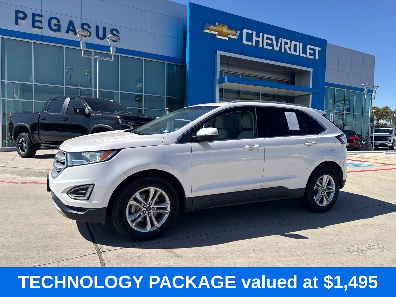 Used 2017 Ford Edge Titanium w/ Technology Package FWD 360° Tour