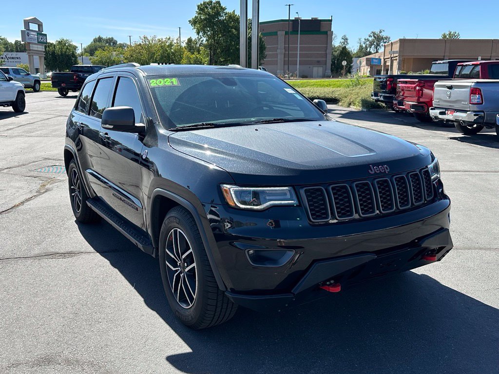 Used 2021 Jeep Grand Cherokee Trailhawk w/ Premium Lighting Group AWD/4WD image 5