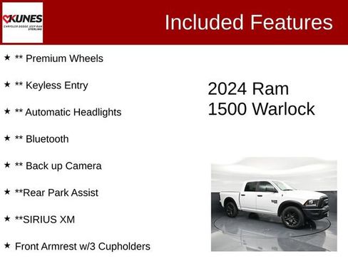 Used 2024 RAM 1500 Warlock AWD/4WD image 2