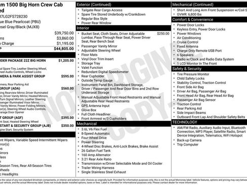 Used 2015 RAM 1500 Big Horn AWD/4WD image 2