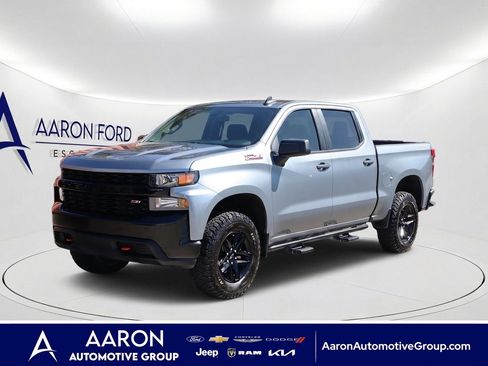 Used 2021 Chevrolet Silverado 1500 Custom Trail Boss w/ Safety Confidence Package AWD/4WD image 1