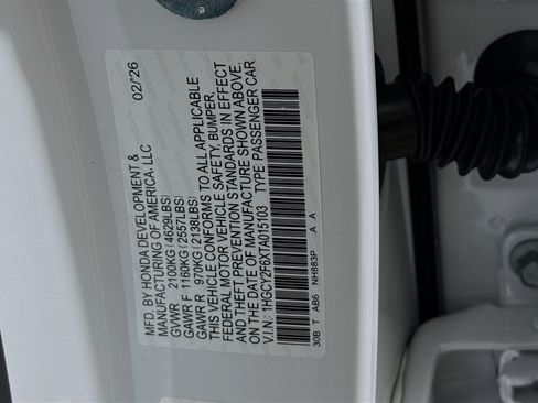 New 2026 Honda Accord EX-L image 37