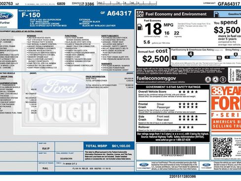 Used 2016 Ford F150 Platinum w/ Max Trailer Tow Package AWD/4WD image 30