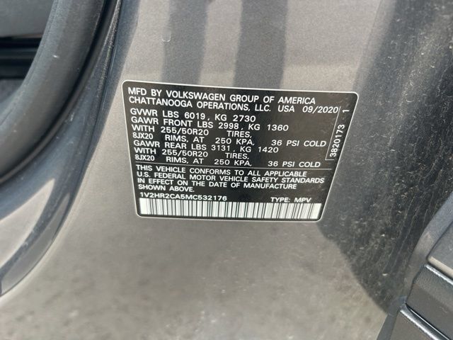 Used 2021 Volkswagen Atlas SE AWD/4WD image 35