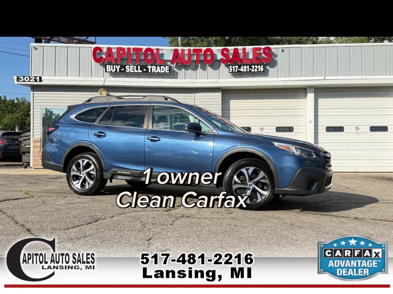 Used 2022 Subaru Outback Limited AWD/4WD image 1