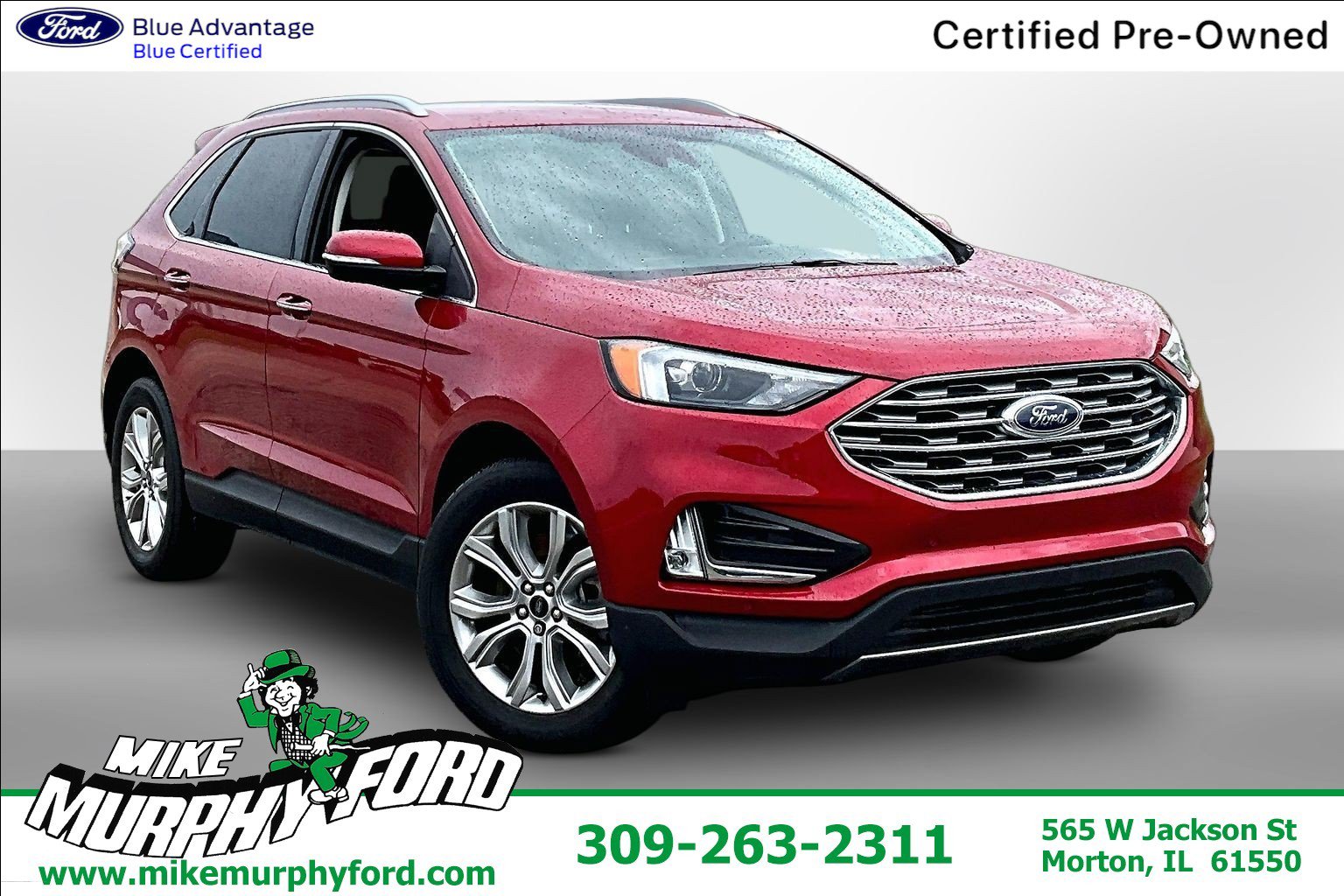 Certified 2024 Ford Edge Titanium AWD/4WD image 1