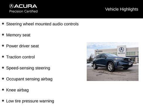 Certified 2025 Acura MDX SH-AWD image 9