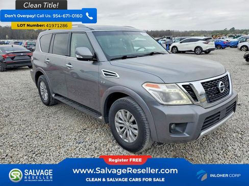 Used 2017 Nissan Armada SV w/ Driver Package RWD image 5