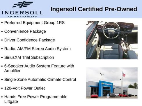 Used 2025 Chevrolet TrailBlazer RS w/ Convenience Package AWD/4WD image 10