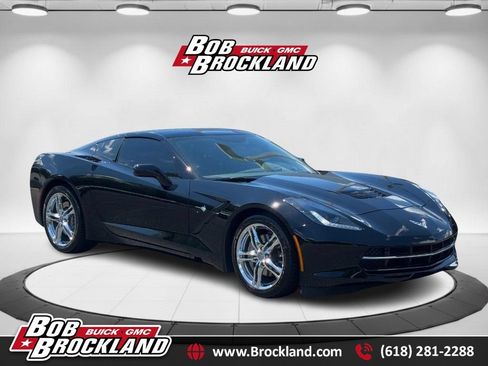 Used 2017 Chevrolet Corvette Stingray Coupe w/ 3LT Preferred Equipment Group RWD image 1