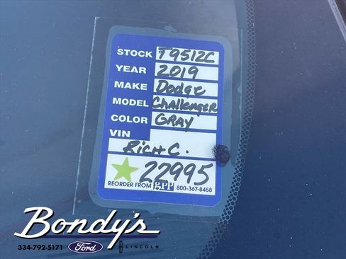 Used 2019 Dodge Challenger SXT w/ Plus Package image 21