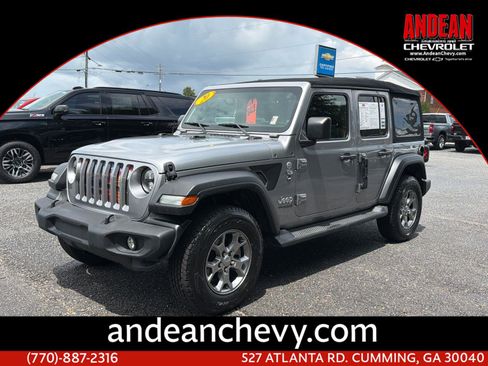 Used 2020 Jeep Wrangler Unlimited Sport AWD/4WD image 1