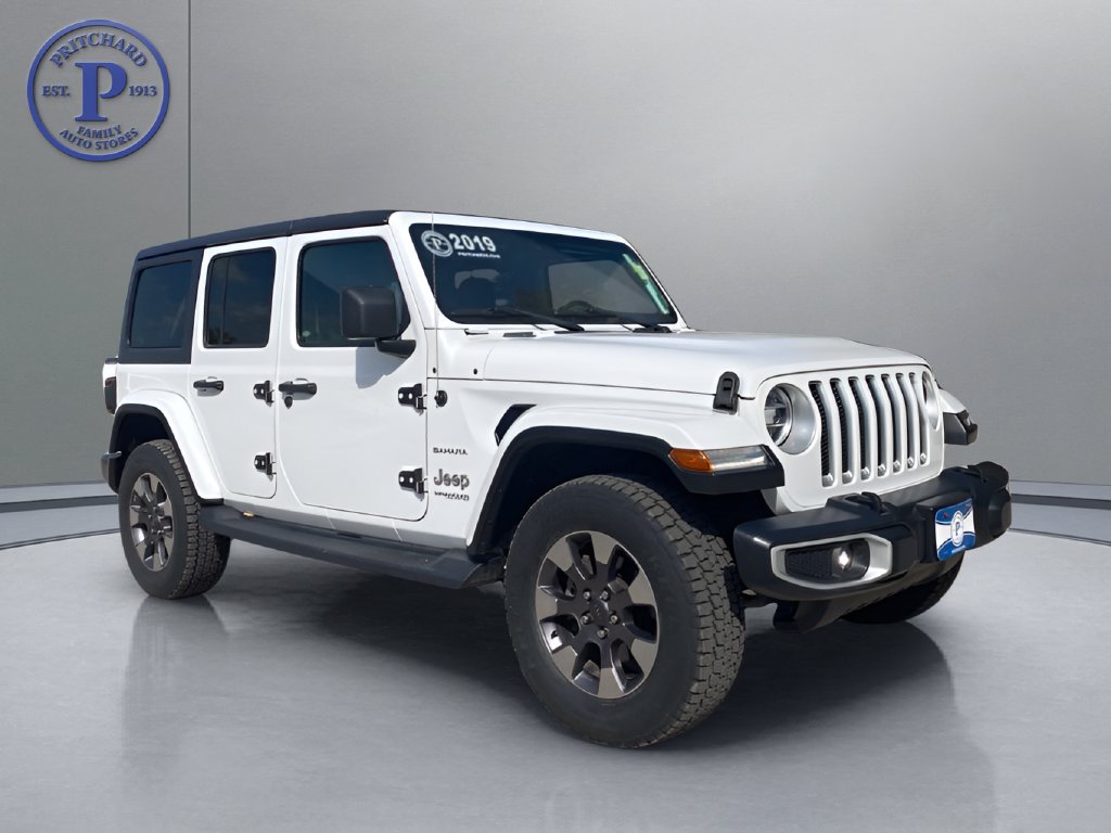 Used 2019 Jeep Wrangler Unlimited Sahara w/ Advanced Safety Group AWD/4WD image 1