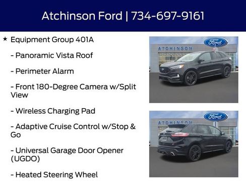 Used 2022 Ford Edge ST w/ Equipment Group 401A image 12