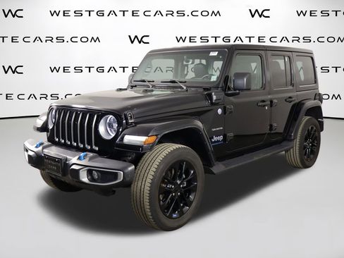 Used 2023 Jeep Wrangler Unlimited Sahara w/ Cold Weather Group AWD/4WD image 1