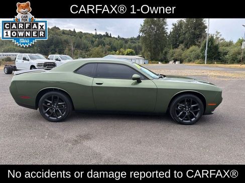 Used 2022 Dodge Challenger SXT w/ Blacktop Package RWD image 6