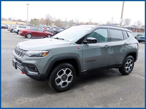 Used 2022 Jeep Compass Trailhawk w/ Trailhawk Elite Group AWD/4WD image 1