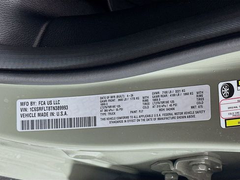 New 2026 RAM 1500 Rebel w/ Rebel Level 2 Equipment Group AWD/4WD image 33