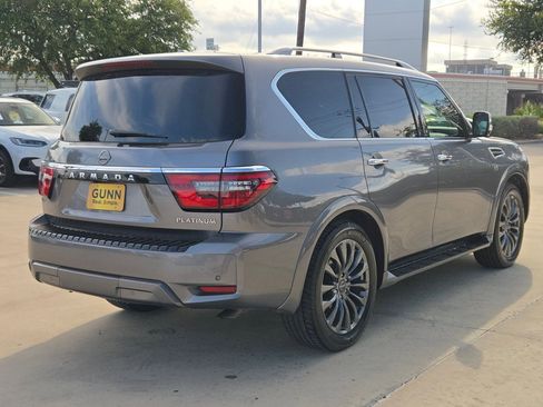 Used 2021 Nissan Armada Platinum w/ Captain's Chairs Package RWD image 3
