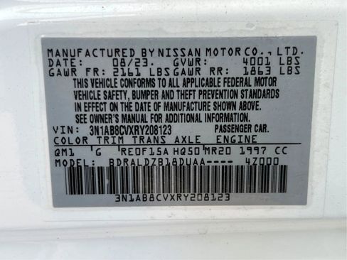 Used 2024 Nissan Sentra SV w/ All-Weather Package FWD image 27