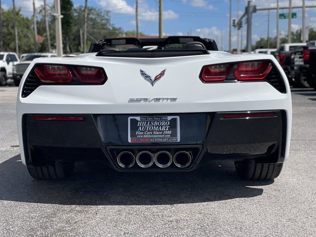 Used 2015 Chevrolet Corvette Stingray Convertible w/ 3LT Preferred Equipment Group RWD image 9