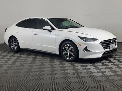 Used 2021 Hyundai Sonata Blue image 2