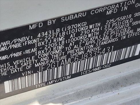 Used 2018 Subaru Crosstrek 2.0i Limited AWD/4WD image 23