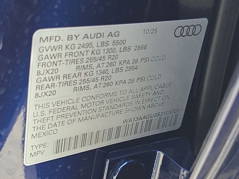 Used 2025 Audi Q5 Prestige AWD/4WD image 35