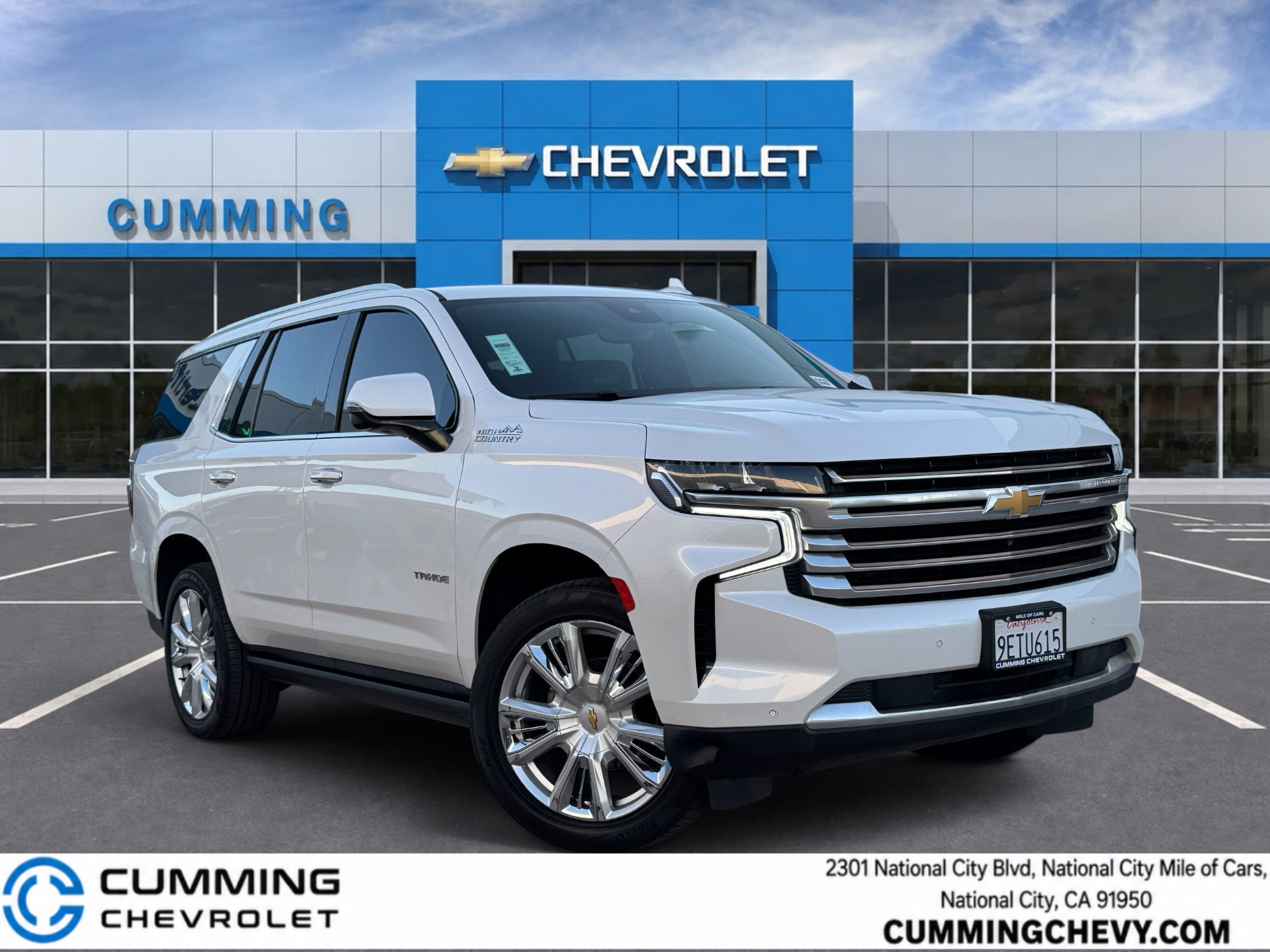 Certified 2023 Chevrolet Tahoe High Country w/ Premium Package AWD/4WD image 1