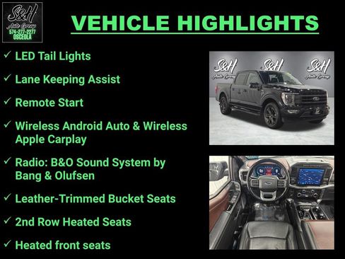Used 2021 Ford F150 Lariat w/ Equipment Group 502A High AWD/4WD image 3