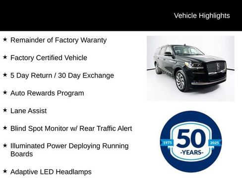 Certified 2022 Lincoln Navigator L Reserve image 7