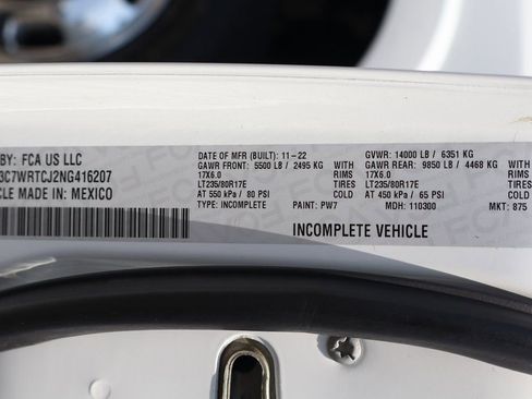 Used 2022 RAM 3500 Tradesman w/ Chrome Appearance Group image 59