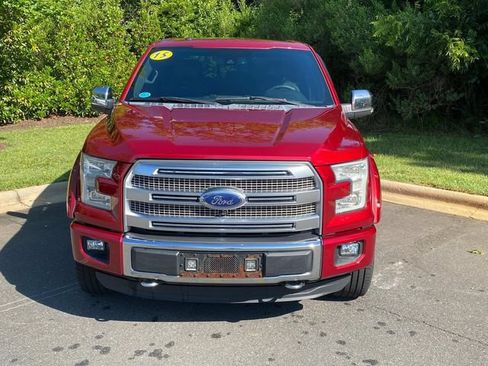 Used 2015 Ford F150 Platinum w/ Equipment Group 701A Luxury AWD/4WD image 2