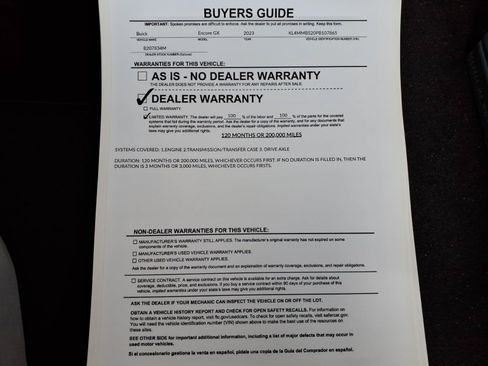 Used 2023 Buick Encore GX Preferred w/ Cold Weather Comfort Package FWD image 35