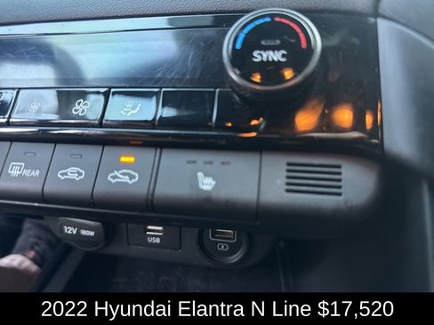 Used 2022 Hyundai Elantra N Line w/ Preferred Accessory Package image 25