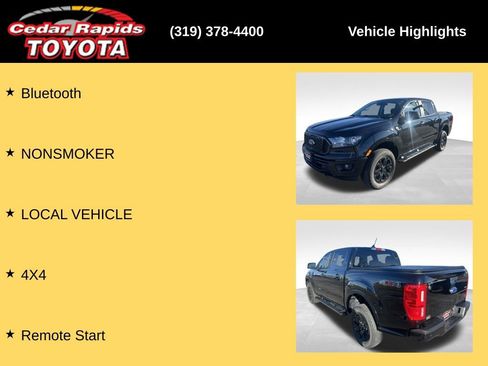 Used 2020 Ford Ranger XLT w/ Equipment Group 301A Mid AWD/4WD image 16