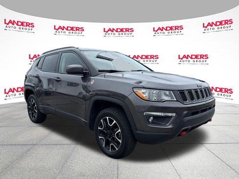 Used 2021 Jeep Compass Trailhawk AWD/4WD image 1