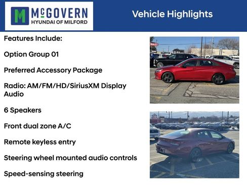 Used 2023 Hyundai Elantra SEL w/ Preferred Accessory Package FWD image 4