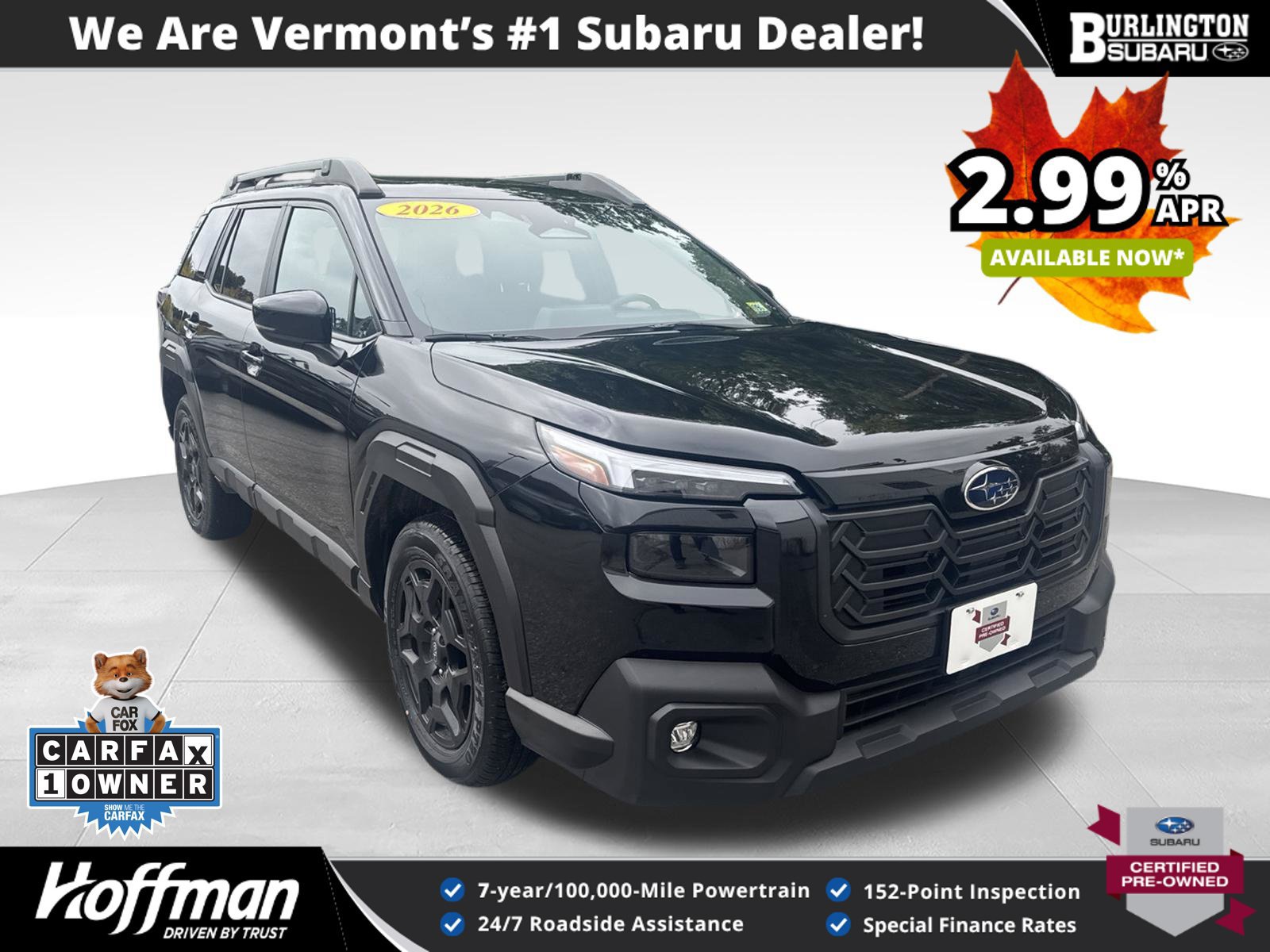 Certified 2026 Subaru Outback Limited AWD/4WD image 1
