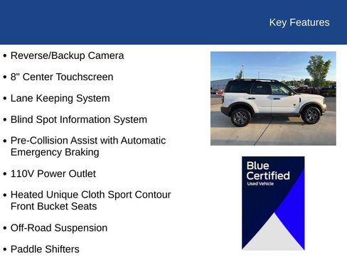 Certified 2024 Ford Bronco Sport Badlands AWD/4WD image 29