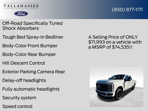 New 2026 Ford F250 XL w/ STX Appearance Package image 47