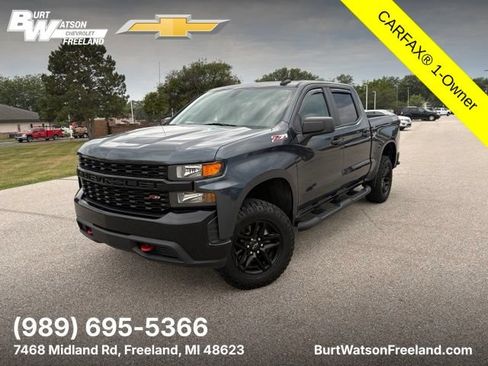 Used 2020 Chevrolet Silverado 1500 Custom Trail Boss w/ Custom Convenience Package AWD/4WD image 1
