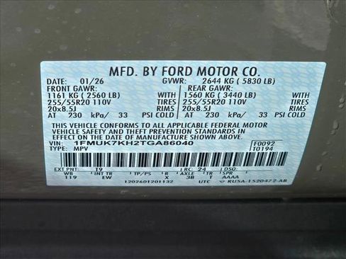 New 2026 Ford Explorer ST-Line w/ Premium Package image 18