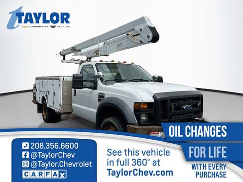 Used 2008 Ford F550 4x4 Regular Cab Super Duty image 1
