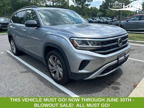 Used 2021 Volkswagen Atlas SE w/ Panoramic Sunroof Package AWD/4WD image 1
