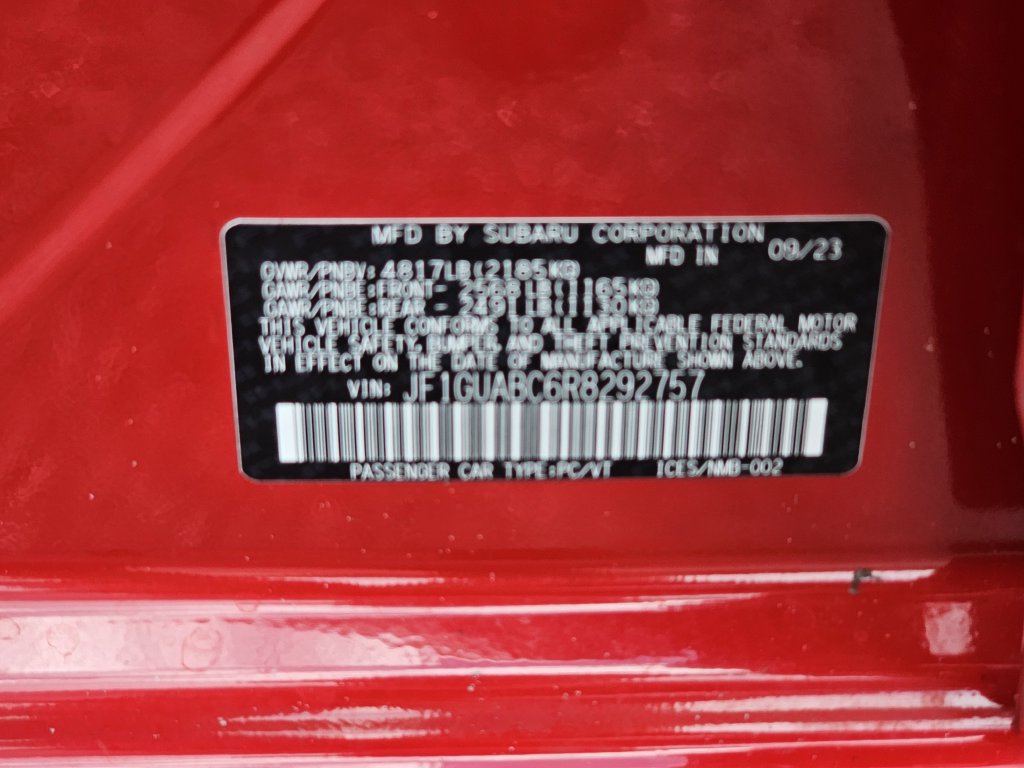 Certified 2024 Subaru Impreza 2.0i w/ Popular Package #1A AWD/4WD image 31
